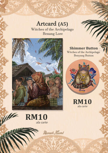 Artcard &amp; Button Baru RM10