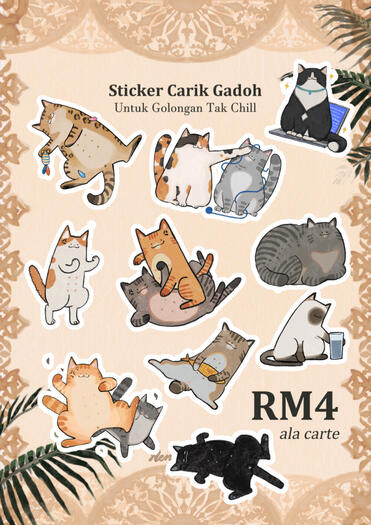 Sticker Kucing
